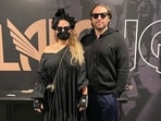 Sia with Dan Bernard in an old photo she had tweeted. Sia with Dan Bernard in an old photo she had tweeted.