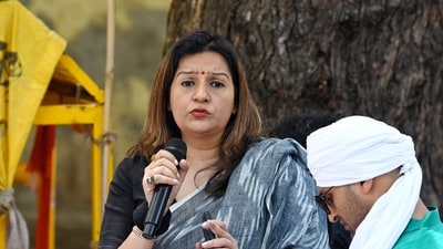 Shiv Sena (Uddhav Balasaheb Thackeray) MP Priyanka Chaturvedi. (Ishant)