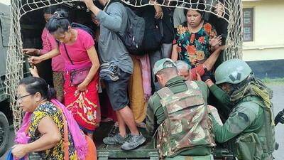 In the first phase, 676 citizens, mostly students and working professionals, were evacuated on May 7 (File Photo)