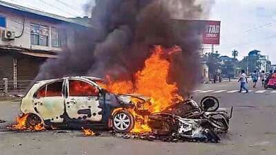 According to the Manipur government, at least 60 people have lost their lives till now (PTI) According to the Manipur government, at least 60 people have lost their lives till now (PTI)