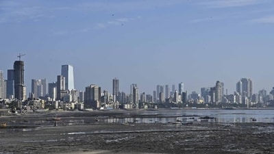 Clear weather over citiscape, at Bandra, in Mumbai. Clear weather over citiscape, at Bandra, in Mumbai.