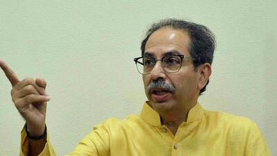 Mumbai, May 11 (ANI): Shiv Sena (Uddhav Balasaheb Thakarey) chief, Uddhav Thackeray speaks at Matoshree, in Mumbai on Thursday. (ANI Photo) (Nitin Lawate) Mumbai, May 11 (ANI): Shiv Sena (Uddhav Balasaheb Thakarey) chief, Uddhav Thackeray speaks at Matoshree, in Mumbai on Thursday. (ANI Photo) (Nitin Lawate)