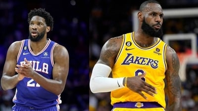 Joel Embiid , LeBron James (Getty Images) Joel Embiid , LeBron James (Getty Images)
