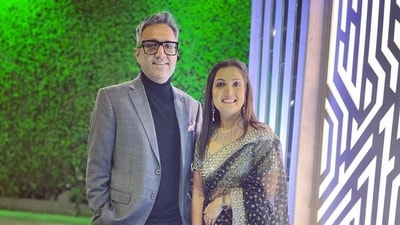 Ashneer Grover is married to Madhuri Jain Grover. Ashneer Grover is married to Madhuri Jain Grover.