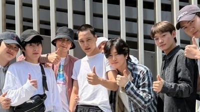 EXO's Kai enlists in the military. EXO's Kai enlists in the military.