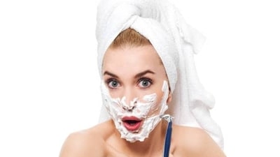 Shaving is a form of physical exfoliation that can help remove dead skin cells from the surface of the skin, leaving it smoother and brighter. It also improves the effectiveness of skincare products by removing dead skin cells that can prevent active ingredients from penetrating the skin. Here are five shaving myths you think are true but aren't. (gettyimages) Shaving is a form of physical exfoliation that can help remove dead skin cells from the surface of the skin, leaving it smoother and brighter. It also improves the effectiveness of skincare products by removing dead skin cells that can prevent active ingredients from penetrating the skin. Here are five shaving myths you think are true but aren't. (gettyimages)