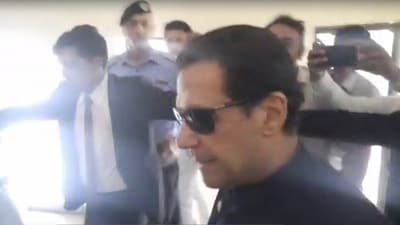Former Pakistan Prime Minister Imran Khan.
