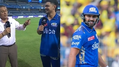 Ishan Kishan and Sunil Gavaskar spoke about Rohit Sharma's form. (Youtube) Ishan Kishan and Sunil Gavaskar spoke about Rohit Sharma's form. (Youtube)