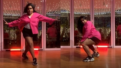 Simran Jat dancing to the song Lazy Lamhe. (Instagram/@simranjat_) Simran Jat dancing to the song Lazy Lamhe. (Instagram/@simranjat_)