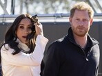 FILE - Prince Harry and Meghan Markle, Duke and Duchess of Sussex visit the track and field event at the Invictus Games in The Hague, Netherlands, Sunday, April 17, 2022. Prince Harry and his wife, Meghan, have been asked to vacate their home in Britain. Frogmore Cottage, located on the grounds of Windsor Castle west of London, had been intended as the couple’s main residence before they gave up royal duties and moved to Southern California. FILE - Prince Harry and Meghan Markle, Duke and Duchess of Sussex visit the track and field event at the Invictus Games in The Hague, Netherlands, Sunday, April 17, 2022. Prince Harry and his wife, Meghan, have been asked to vacate their home in Britain. Frogmore Cottage, located on the grounds of Windsor Castle west of London, had been intended as the couple’s main residence before they gave up royal duties and moved to Southern California.