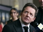 Actor Michael J Fox is interviewed at the 13th Governors Awards in Los Angeles, California,
