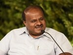 HD Kumaraswamy said Congress and BJP were in no position to dismantle the stronghold of the JD(S). (HT File)