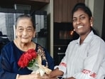 Madhuri Dixit posted a note of gratitude to her late mother's caregivers. Madhuri Dixit posted a note of gratitude to her late mother's caregivers.