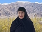 Adah Sharma in a still from The Kerala Story. Adah Sharma in a still from The Kerala Story.
