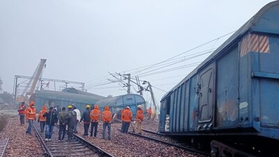 Rail traffic at the station was disrupted for almost two hours. (Representative image/ HT Photo)
