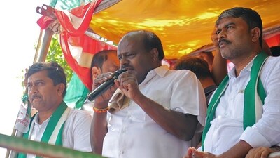Former Karnataka chief minister HD Kumaraswamy (HT File Photo) Former Karnataka chief minister HD Kumaraswamy (HT File Photo)