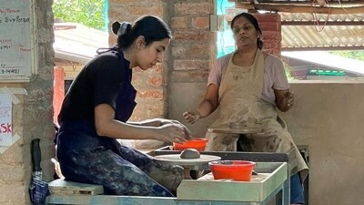 A pottery class: Book a pottery class where you and your mother can create your handmade pottery. (File Photo) A pottery class: Book a pottery class where you and your mother can create your handmade pottery. (File Photo)