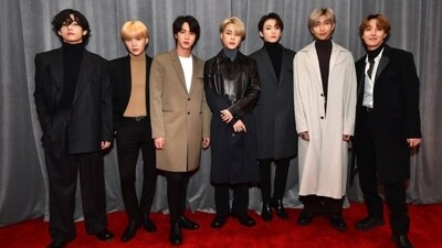 BTS at Grammy Awards 2020.