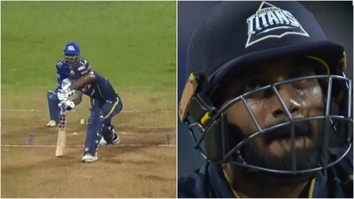 Piyush Chawla castles Vijay Shankar (IPL) Piyush Chawla castles Vijay Shankar (IPL)