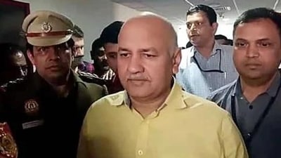 Former Delhi deputy chief minister Manish Sisodia was arrested by CBI on February 26 and later by ED on March 9 (File Photo) (HT_PRINT)