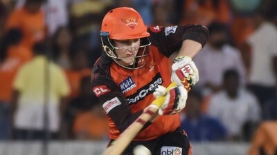 IPL 2023: Harry Brook plays a shot. (PTI) IPL 2023: Harry Brook plays a shot. (PTI)