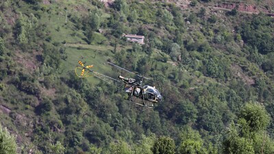 A helicopter tour: Take your mother on a helicopter tour of your city or a nearby attraction to see breathtaking views from above. (PTI) A helicopter tour: Take your mother on a helicopter tour of your city or a nearby attraction to see breathtaking views from above. (PTI)