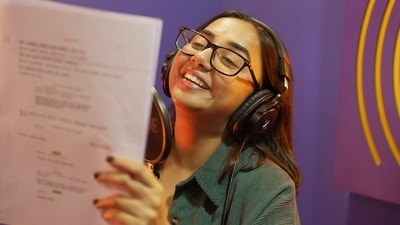 Prajakta Koli leads the Audible series Desi Down Under.