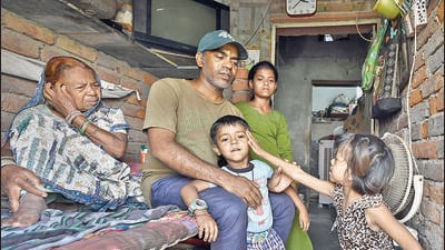 Ten families have filed a case in labour court for compensation, which they are still fighting. (HT Photo) Ten families have filed a case in labour court for compensation, which they are still fighting. (HT Photo)