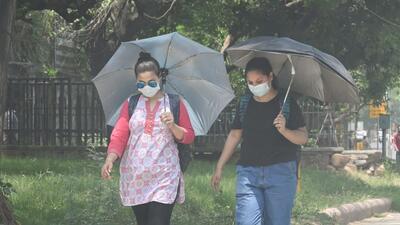 The hottest location was Najafgarh at 44.1°C. (Vipin Kumar/HT PHOTO) The hottest location was Najafgarh at 44.1°C. (Vipin Kumar/HT PHOTO)