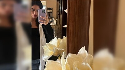 In the photos, Gabriella Demetriades can be seen soaking in the sun in her casual streetwear. (Instagram/@gabriellademetriades) In the photos, Gabriella Demetriades can be seen soaking in the sun in her casual streetwear. (Instagram/@gabriellademetriades)
