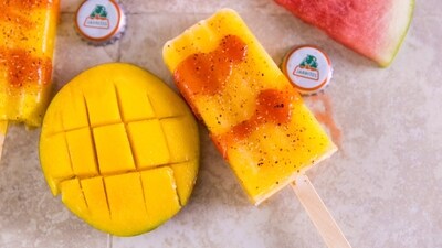 Mango Popsicles: Puree mango, coconut milk, and honey in a blender, then pour into popsicle moulds and freeze for a sweet and refreshing treat. (Unsplash) Mango Popsicles: Puree mango, coconut milk, and honey in a blender, then pour into popsicle moulds and freeze for a sweet and refreshing treat. (Unsplash)