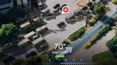 Google Maps' Immersive View feature uses an advanced AI technique called Neural Radiance Fields (NeRF). (Google) Google Maps' Immersive View feature uses an advanced AI technique called Neural Radiance Fields (NeRF). (Google)