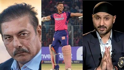 Ravi Shastri; Yashasvi Jaiswal; Harbhajan Singh Ravi Shastri; Yashasvi Jaiswal; Harbhajan Singh