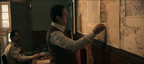 Anupam Kher in a still from IB 17. Anupam Kher in a still from IB 17.