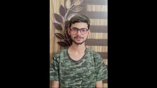 Ayush Mishra of Eram Public College in Lucknow has scored 493 out of 500 in the class 12 CBSE board exam with 100 in English, 99 each in geography and economics, 98 in history and 97 in Hindi (Sourced)