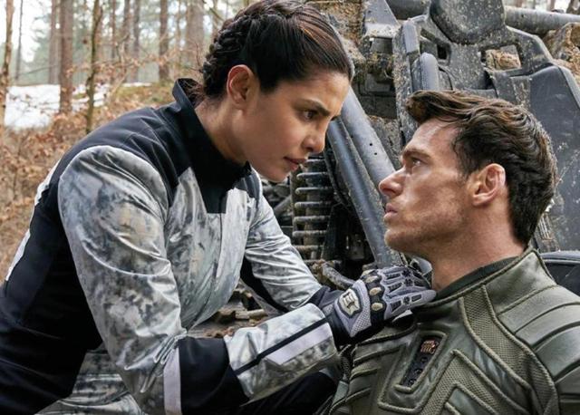 Chopra Jonas stars alongside Richard Madden in Citadel.