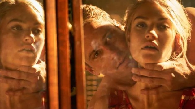 Armie Hammer and Lily James in Rebecca (2020) (Netflix) Armie Hammer and Lily James in Rebecca (2020) (Netflix)