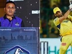 Virender Sehwag; MS Dhoni