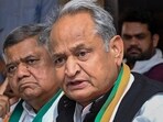 Rajasthan Chief Minister Ashok Gehlot.(PTI)