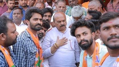 Basavaraj Bommai said Congress' "much organised" election strategy might have been one of the major reasons for its win. (ANI Photo) (Basavaraj S Bommai twitter) Basavaraj Bommai said Congress' "much organised" election strategy might have been one of the major reasons for its win. (ANI Photo) (Basavaraj S Bommai twitter)