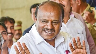 JD(S) leader HD Kumaraswamy (HT Photo) JD(S) leader HD Kumaraswamy (HT Photo)
