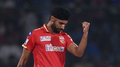 However, Harpreet Brar flipped the tables entirely by picking four wickets between the seventh and 12th overs (AFP) However, Harpreet Brar flipped the tables entirely by picking four wickets between the seventh and 12th overs (AFP)