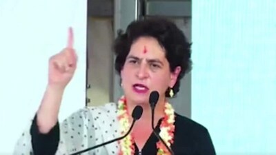 Congress leader Priyanka Gandhi (Twitter Photo)