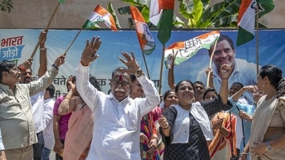 "I thank all those who have supported us in the Karnataka elections. I appreciate the hard work of BJP Karyakartas. We shall serve Karnataka with even more vigour in the times to come," Tweeted PM Modi.&nbsp; (ANI)