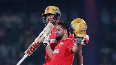 <p>Prabhsimran almost single handedly took Punjab Kings to a score of 167/7 by scoring 103 off 65 balls after which Harpreet Brar's four-wicket helped the side secure a 31-run win over the Delhi Capitals</p> (AP) <p>Prabhsimran almost single handedly took Punjab Kings to a score of 167/7 by scoring 103 off 65 balls after which Harpreet Brar's four-wicket helped the side secure a 31-run win over the Delhi Capitals</p> (AP)