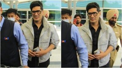 Meanwhile, for the engagement function, the couple will wear colour-coordinated outfits. We have exclusively learnt that Parineeti will wear a subtle Indian outfit designed by Manish Malhotra, and Raghav Chadha will don a minimalist achkan designed by his maternal uncle, fashion designer Pawan Sachdeva. (HT Photo/Varinder Chawla) Meanwhile, for the engagement function, the couple will wear colour-coordinated outfits. We have exclusively learnt that Parineeti will wear a subtle Indian outfit designed by Manish Malhotra, and Raghav Chadha will don a minimalist achkan designed by his maternal uncle, fashion designer Pawan Sachdeva. (HT Photo/Varinder Chawla)