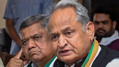 Rajasthan Chief Minister Ashok Gehlot. (PTI)