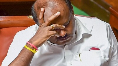 Former Karnataka Chief Minister HD Kumaraswamy. (PTI)