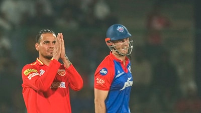 Rahul Chahar also took 2 as the spinners sent DC tumbling. (PTI) Rahul Chahar also took 2 as the spinners sent DC tumbling. (PTI)
