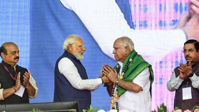 The Karnataka election result is a reminder that even for Narendra Modi, the non-Hindi speaking parts of the country remain a challenge, especially in local contests against strong local leadership. (PTI File Photo/PIB)